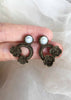 Amboise Flower Pearl Earrings