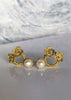 Amboise Flower Pearl Earrings