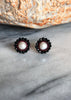 Ermengarde Pearl Black Spinel Earrings