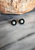 Ermengarde Pearl Black Spinel Earrings