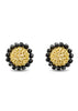 Margot Black Spinel Studs