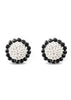 Margot Black Spinel Studs