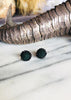 Margot Black Spinel Studs