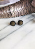 Margot Black Spinel Studs