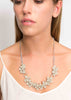 Atelier Godolé Chenonceau silver necklace ruban pearls flowers
