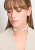 Atelier Godolé Chenonceau silver necklace pearls flowers