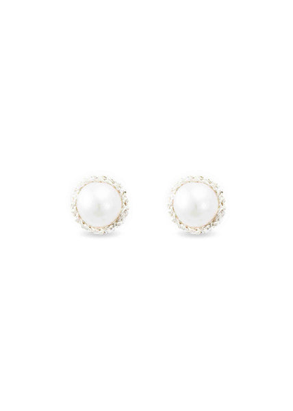 Atelier Godolé pearls earrings silver
