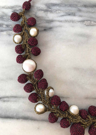 Latour Burgundy Necklace