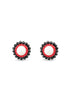 Ermengarde Pearl Black Spinel Earrings