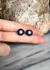 Ermengarde Pearl Black Spinel Earrings