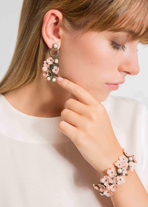 luxembourg earrings pink atelier godole2
