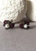 flower pearls earrings chic atelier godole