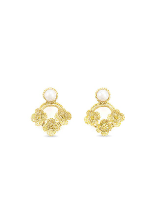 Atelier Godolé azay le rideau earrings gold