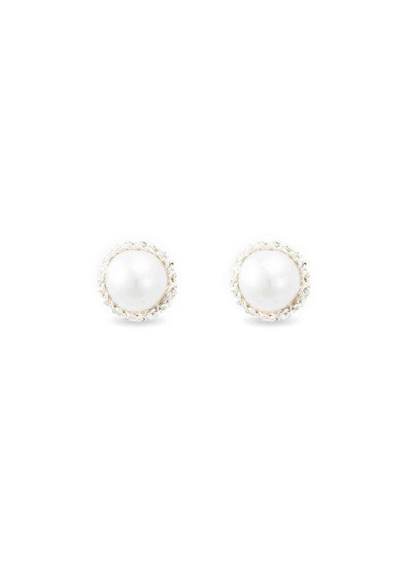 Atelier Godolé pearls earrings silver