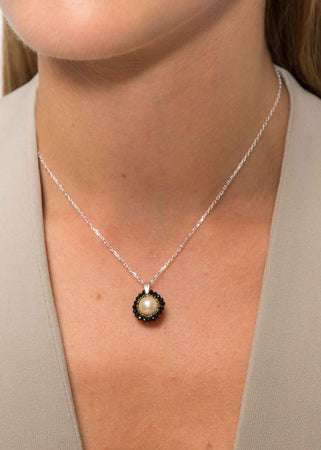 Isabeau Black Spinel Necklace