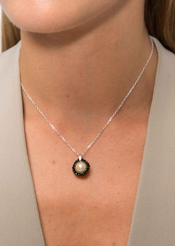 Isabeau Black Spinel Necklace