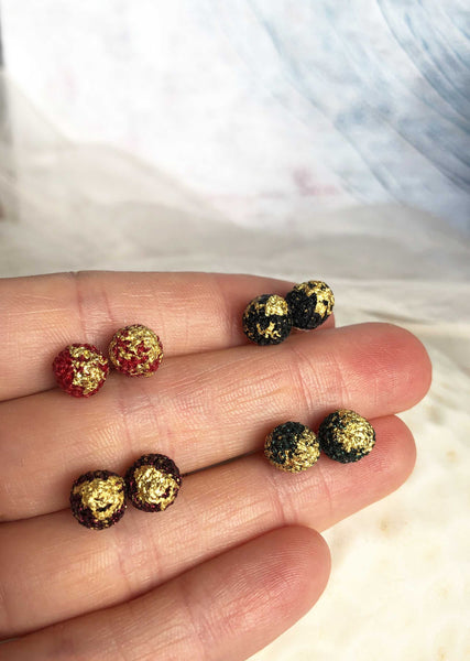 Helena Gold Studs Earrings