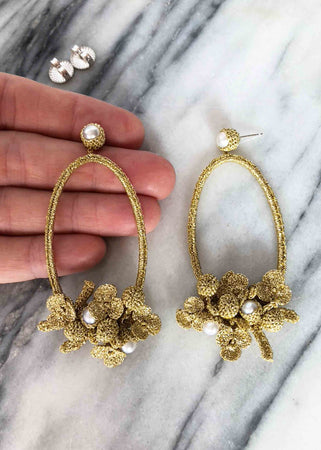 Demeter Drop Earrings